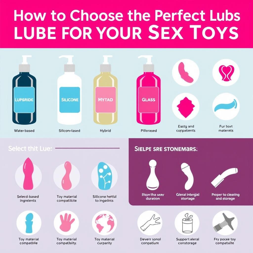 Cómo Elegir el Lubricante Perfecto para tus Juguetes Sexuales